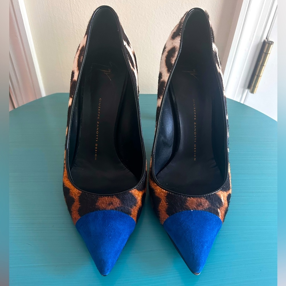 Giuseppe Zanotti Ponyhair Pumps